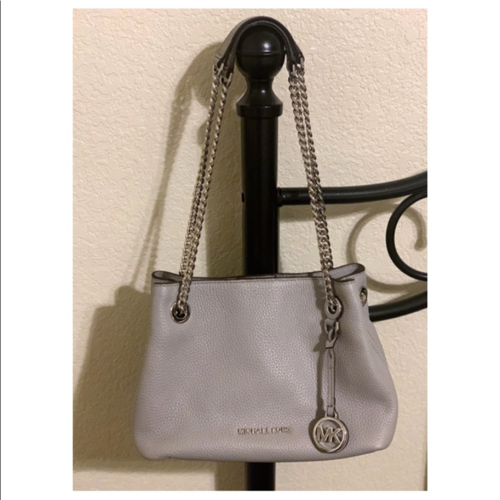 EUC-Michael Kors Jet Set Medium Chain Messenger